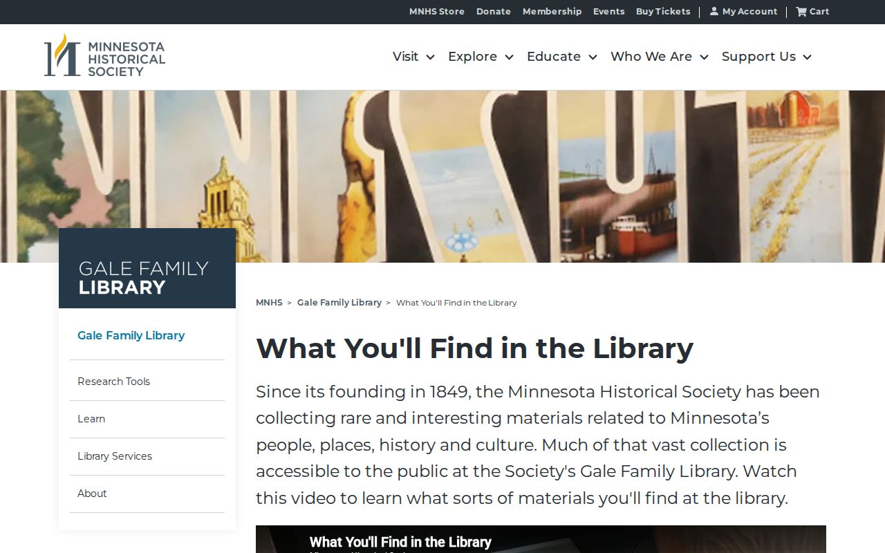 Minnesota city directory research resources at the Gale Family Library